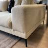 Sofa LARS 290x126 teddy perla