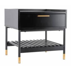 Spintelė MARVE 45x40 juoda
