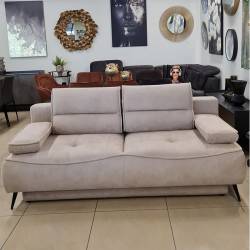 Sofa-lova KELA 207x106 smėlinė