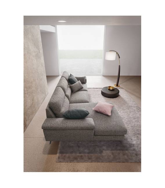 Minkštas kampas CUPIDO 270x165 rusvas