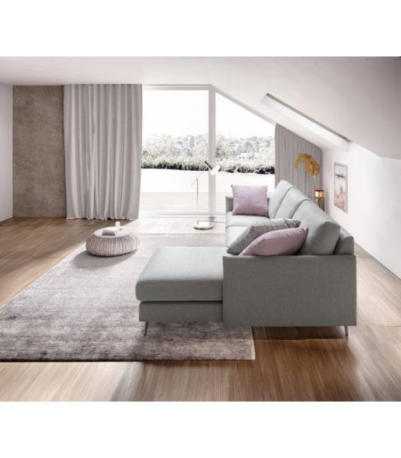 Minkštas kampas MIMAS 250x165 pilkas