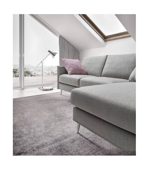 Minkštas kampas MIMAS 250x165 pilkas