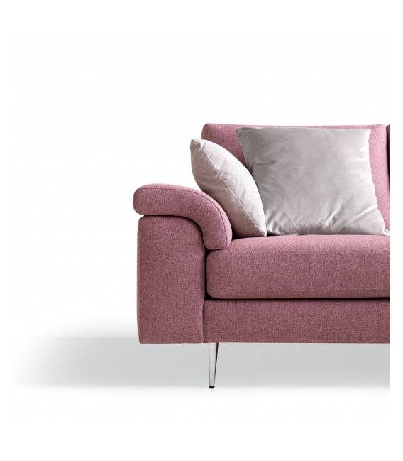 Minkštas kampas PAPILIO 263x206 rausvas