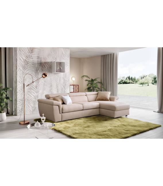 Minkštas kampas PIERIS 300x169 rusvas