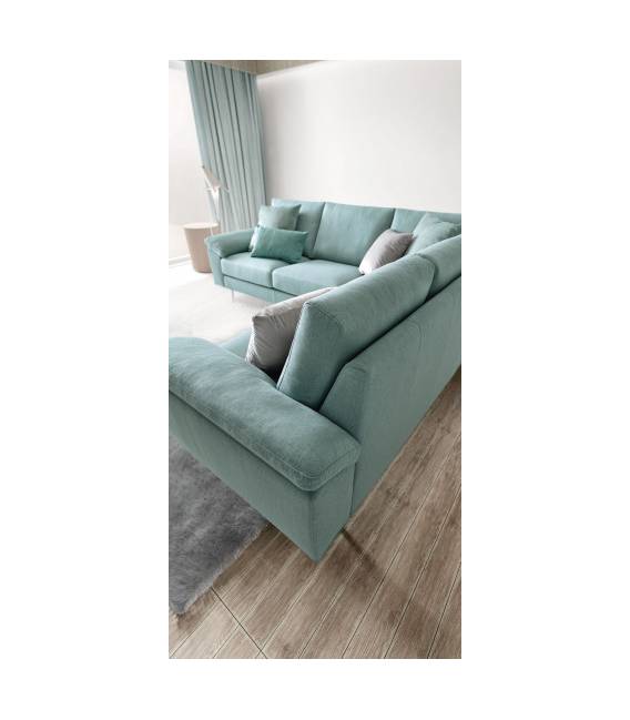 Minkštas kampas SFINGE 259x259 melsvas