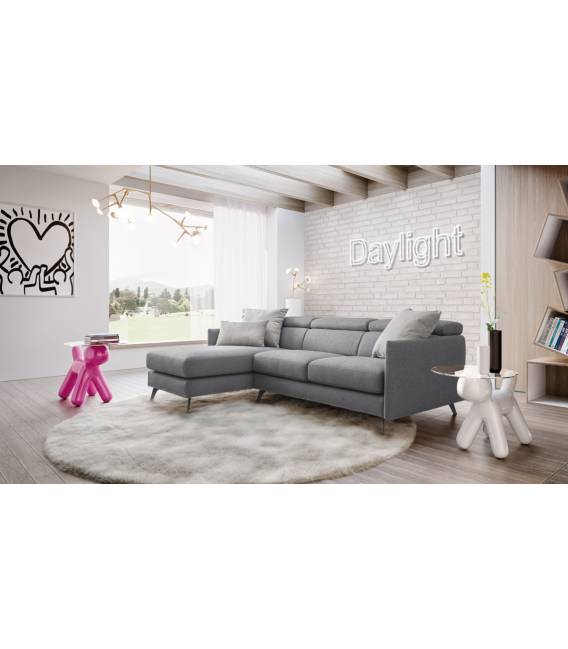 Minkštas kampas VANESSA 250x169 pilkas