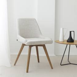 Kėdė NAOMI šviesiai pilka