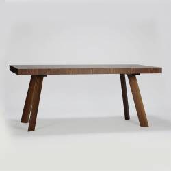 Išskleidžiamas stalas VEGA 160(210)x90 t. rudas