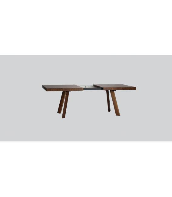 Išskleidžiamas stalas VEGA 180(230)x90 tamsiai rudas
