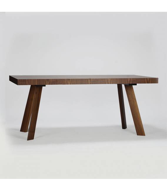 Išskleidžiamas stalas VEGA 180(230)x90 tamsiai rudas