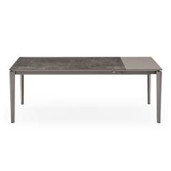 Išskleidžiamas stalas PENTAGON 130(180)x90 lead grey
