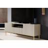 TV staliukas NICOLE 150x45 kašmyro/auksinės kojos