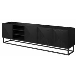 TV staliukas TASHA 200x45 matinis juodas