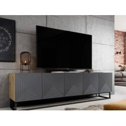 TV staliukas TASHA 200x45 t. pilka