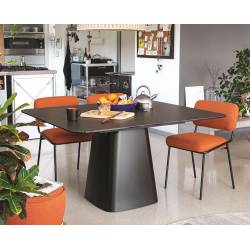 Stalas HEY GIO! 120x140(180) lead grey