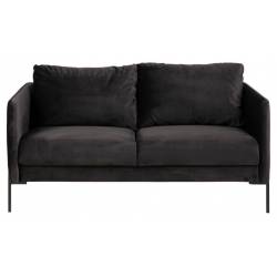 Sofa KINGSLEY 156x82 tamsiai pilka