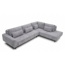 Minkštas kampas MISTIC 317x237 pilkas