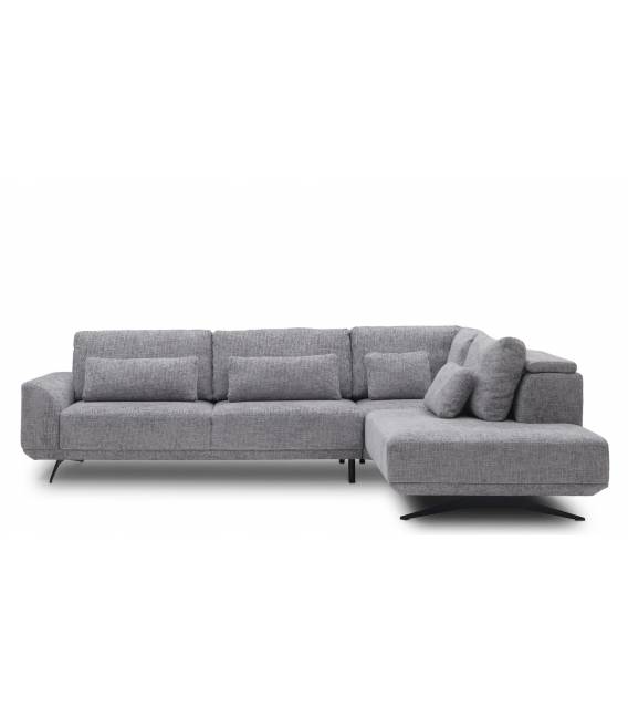 Minkštas kampas MISTIC 317x237 pilkas