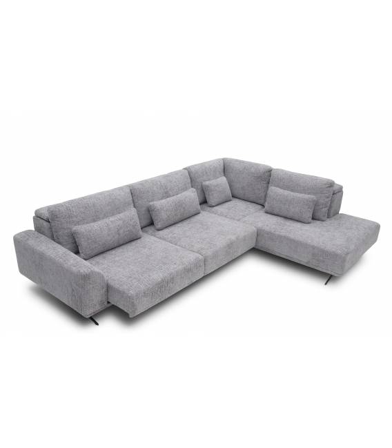 Minkštas kampas MISTIC 317x237 pilkas