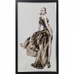 Paveikslas MARILYN 100x172 balta/ruda
