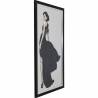 Paveikslas DIVA 100x172 juodas/baltas