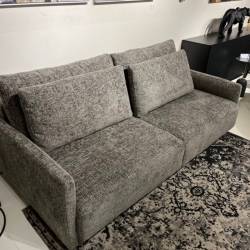 Sofa-lova AMBER 217x110 pilka