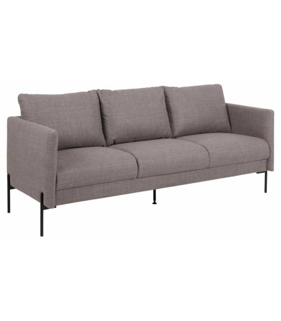 Sofa KINGSLEY 200x82 rusvai pilka
