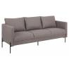 Sofa KINGSLEY 200x82 rusvai pilka
