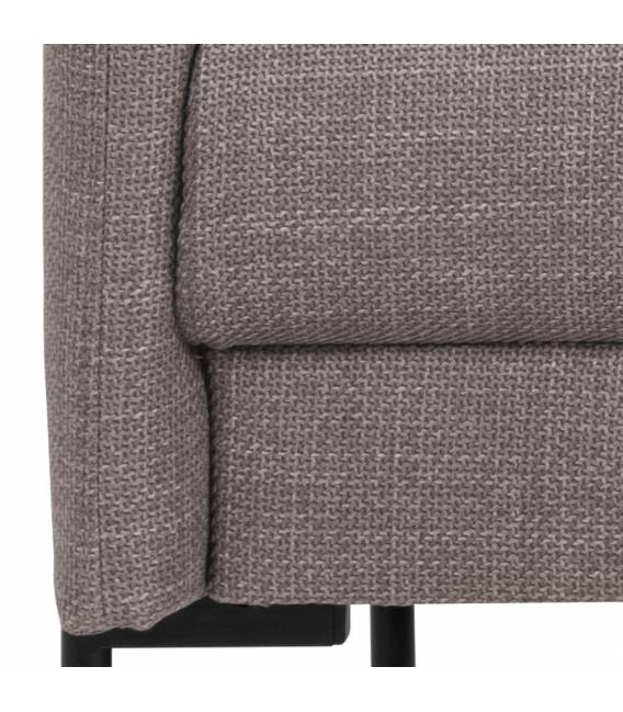 Sofa KINGSLEY 200x82 rusvai pilka