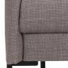 Sofa KINGSLEY 200x82 rusvai pilka