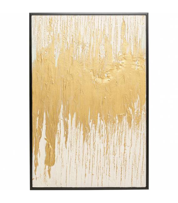 Paveikslas GOLD ABSTRACT-B 80x120 baltas/auksinis