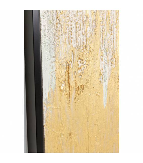 Paveikslas GOLD ABSTRACT-B 80x120 baltas/auksinis