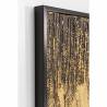 Paveikslas GOLD ABSTRACT-A 80x120 juodas/auksinis