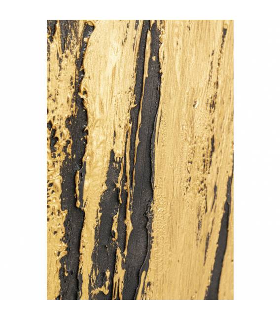 Paveikslas GOLD ABSTRACT-A 80x120 juodas/auksinis