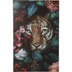 Paveikslas TIGER IN FLOWER 90x140 margas