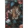 Paveikslas TIGER IN FLOWER 90x140 margas