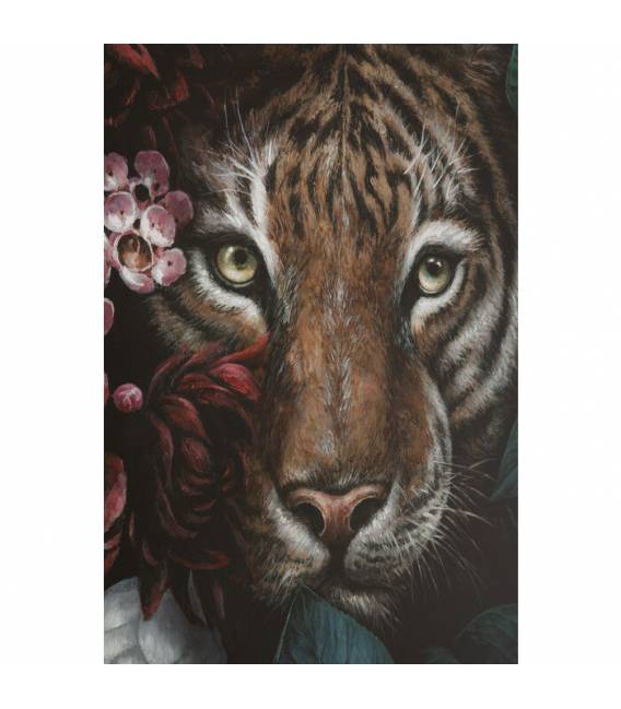 Paveikslas TIGER IN FLOWER 90x140 margas