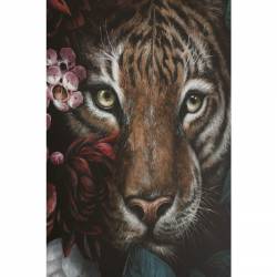 Paveikslas TIGER IN FLOWER 90x140 margas