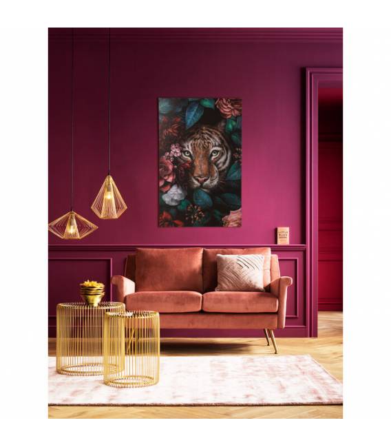 Paveikslas TIGER IN FLOWER 90x140 margas