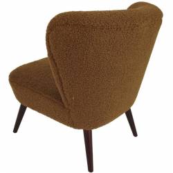 Fotelis TEDDY TERRA rudas