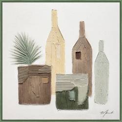 Paveikslas BOTTLES 100x100