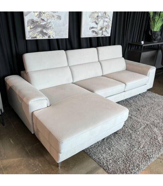 Minkštas kampas AVONEGA 280x170 šviesiai pilka