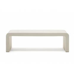 Kavos staliukas AIGUABLAVA 135x65 baltas