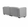Sofa LEGARA 160x84 pilka