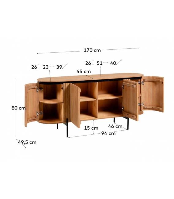 Komoda LICIA 170x80