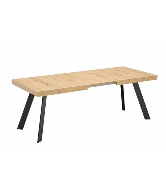 Išskleidžiamas stalas BOLD 160(310)x90 natural oak