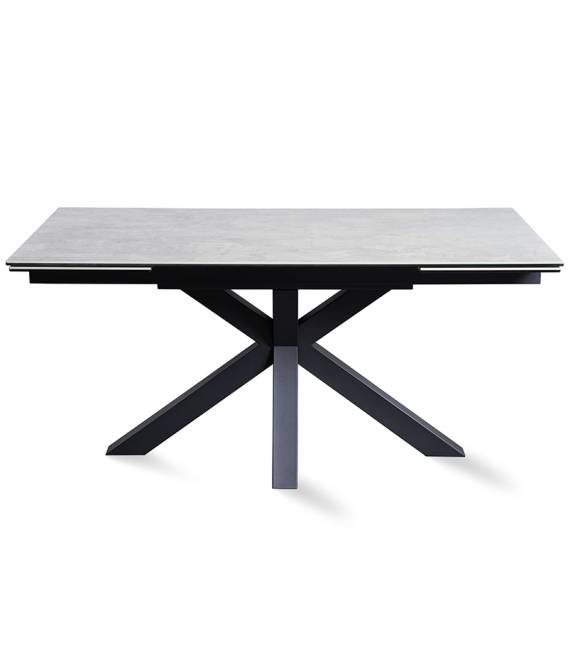 Išskleidžiamas stalas RIBERA 160(240)x90 pilkšvas betonas