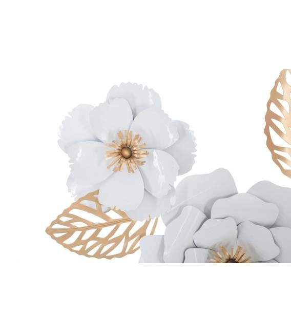 Dekoracija WHITE FLOWERS 158x60 balta