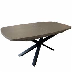 Išskleidžiamas stalas MODERN 180(220)x100 rudas