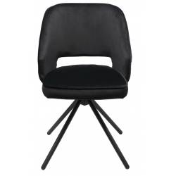 Kėdė ANDRE juoda/su sukimosi mechanizmu